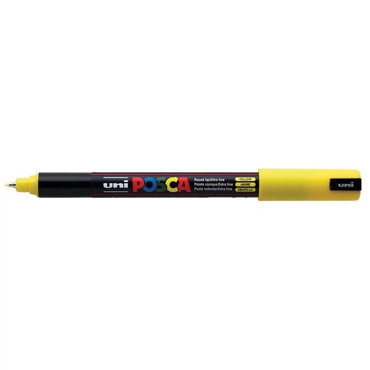 uni Posca Marker PC-1MR Ultra Fine Tip Paint Marker Yellow