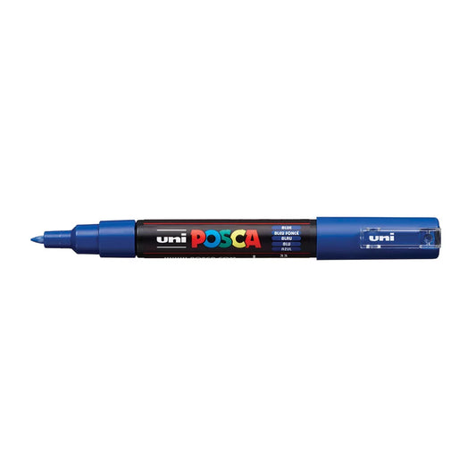 uni Posca PC-1M Extra Fine Paint Marker Blue