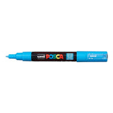 Posca PC-1M Extra Fine Bullet Tip Paint Marker Light Blue