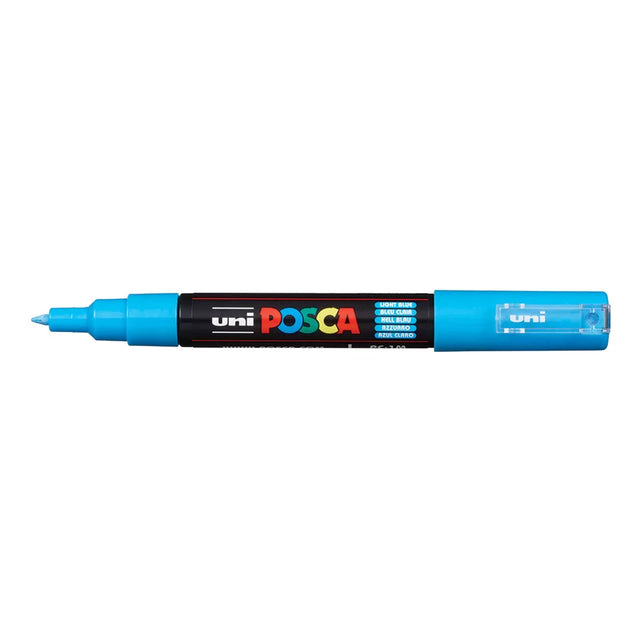 Posca PC-1M Extra Fine Bullet Tip Paint Marker Light Blue