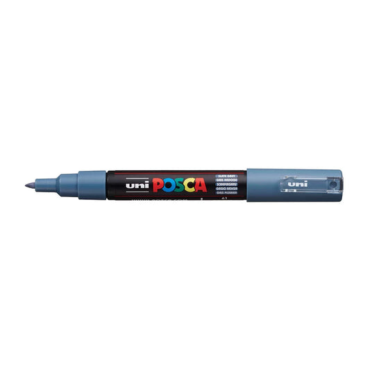 Posca PC-1M Extra Fine Bullet Tip Paint Marker Slate Grey