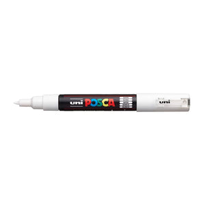 Posca PC-1M Extra Fine Bullet Tip Paint Marker White