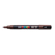 uni Posca Marker PC-3M Fine Bullet Tip Paint Marker Dark Brown