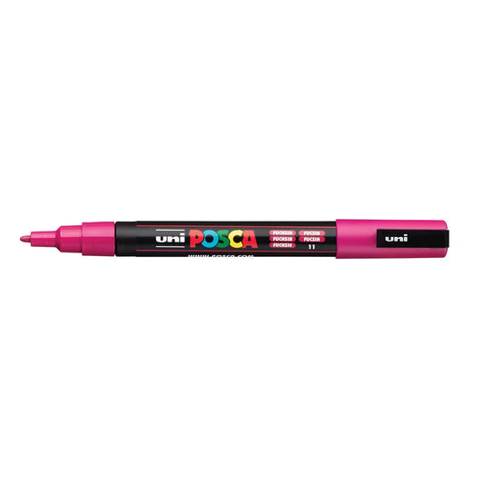 Posca Marker PC-3M Fine Bullet Tip Paint Marker Fuchsia