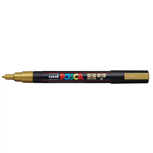 Posca Marker PC-3M Fine Bullet Tip Paint Marker Gold