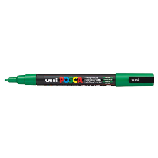uni Posca Marker PC-3M Fine Bullet Tip Paint Marker Green