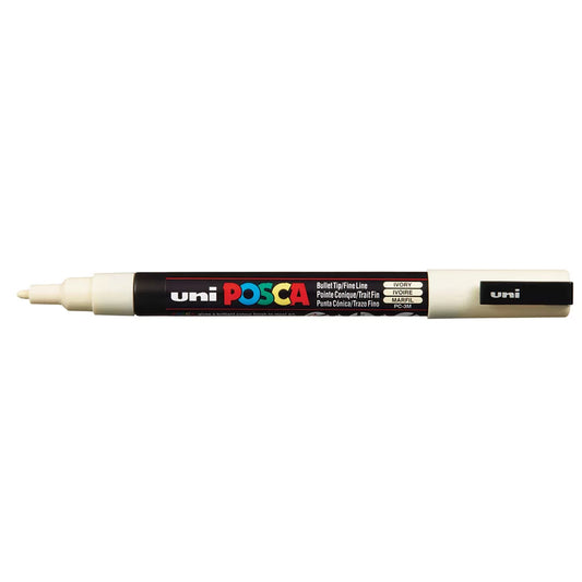 Posca Marker PC-3M Fine Bullet Tip Paint Marker Ivory