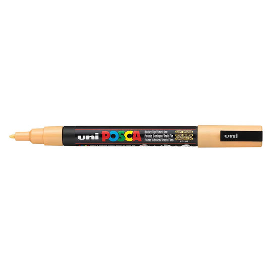 uni Posca Marker PC-3M Fine Bullet Tip Paint Marker Light Orange