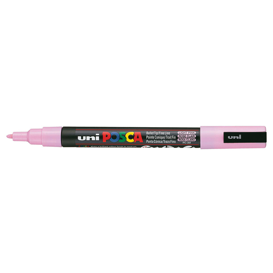 Posca PC-3M Fine Bullet Tip Paint Marker - Light Pink