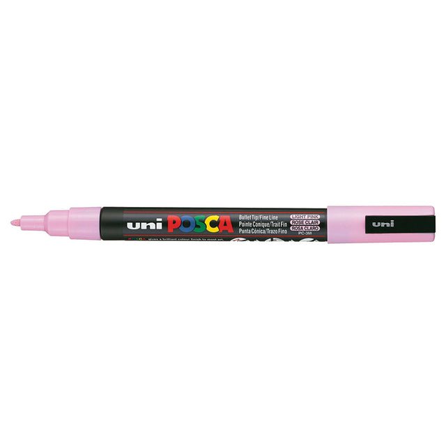 Posca PC-3M Fine Bullet Tip Paint Marker - Light Pink