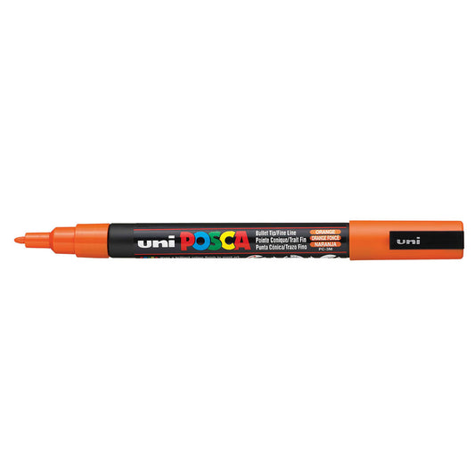 Posca Marker PC-3M Fine Bullet Tip Paint Marker Orange