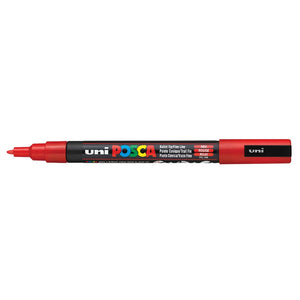 Posca Pc-3M Bullet Tip Red Paint Marker