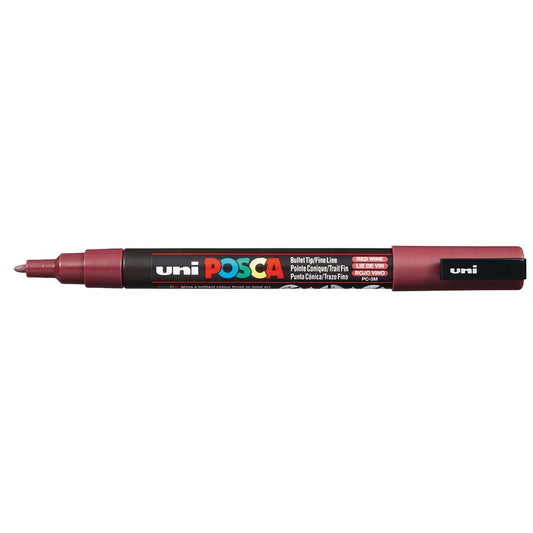 Posca Marker PC-3M Fine Bullet Tip Paint Marker Wine Red