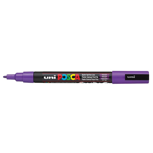 Posca Marker PC-3M Fine Bullet Tip Paint Marker Violet