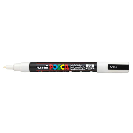 Posca Marker PC-3M Fine Bullet Tip Paint Marker White