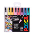 Posca PC-5M Wallet Of 8 Pastel Colours