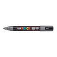 Posca PC-5M Medium Bullet Tip Paint Marker Deep Grey