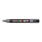 Posca PC-5M Medium Bullet Tip Paint Marker Deep Grey