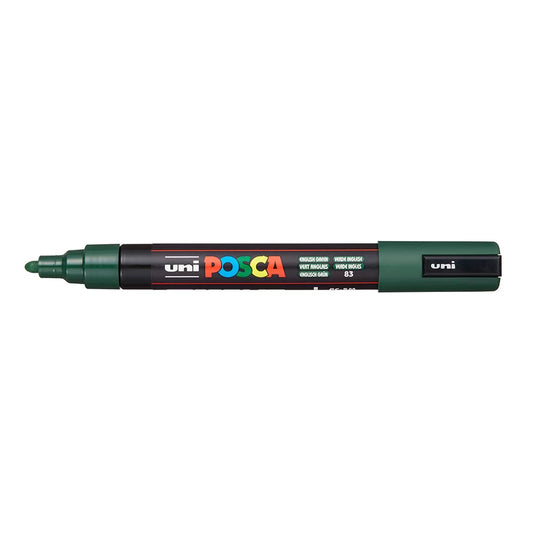 uni Posca PC-5M Medium Bullet Tip Paint Marker English Green