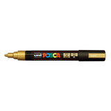 Posca PC-5M Medium Bullet Tip Paint Marker Gold