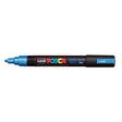 uni Posca PC-5M Medium Bullet Tip Paint Marker Metallic Blue
