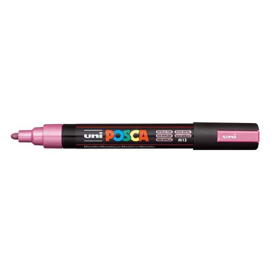 Posca PC-5M Medium Bullet Tip Paint Marker Metallic Pink