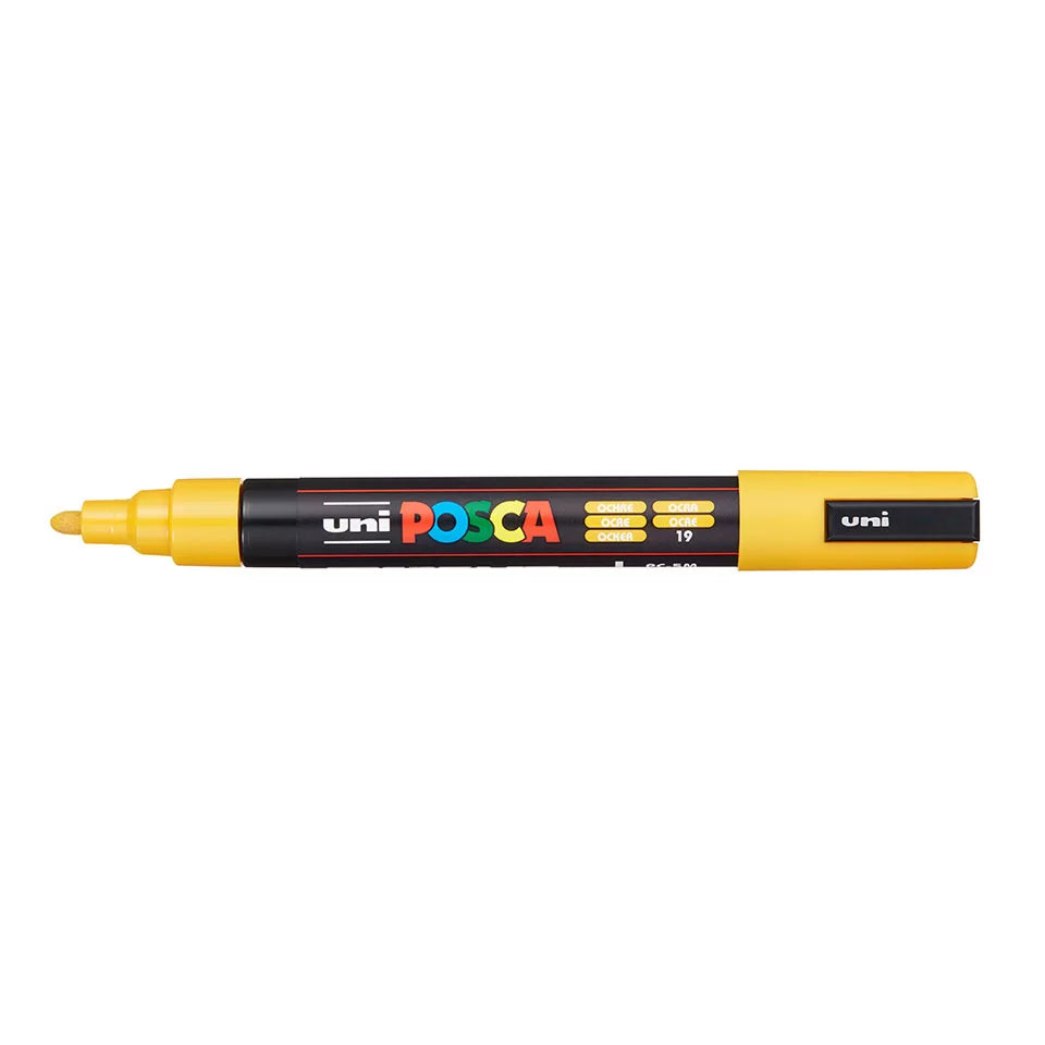 uni Posca Marker PC-5M Medium Bullet Tip Paint Marker Ochre