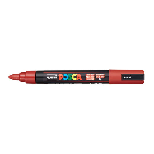 Posca PC-5M Medium Bullet Tip Paint Marker Ruby Red