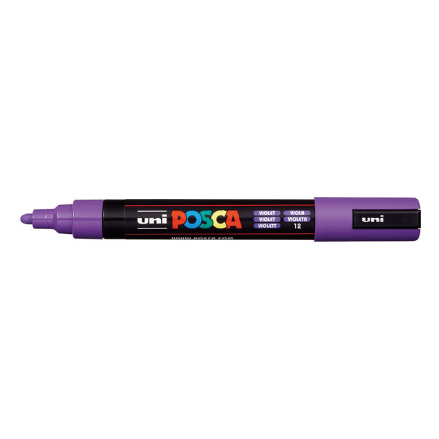 Posca PC-5M Medium Bullet Tip Paint Marker Violet