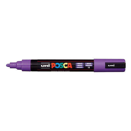 Posca PC-5M Medium Bullet Tip Paint Marker Violet
