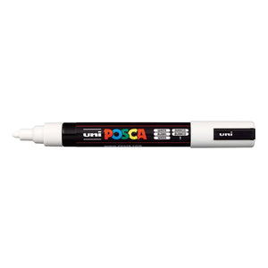 uni Posca Medium Water Based Paint marker PC-5M - White