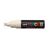 Posca PC-8K Broad Chisel Tip Paint Marker Beige