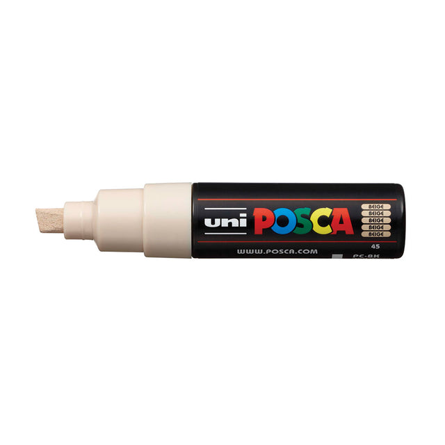 Posca PC-8K Broad Chisel Tip Paint Marker Beige