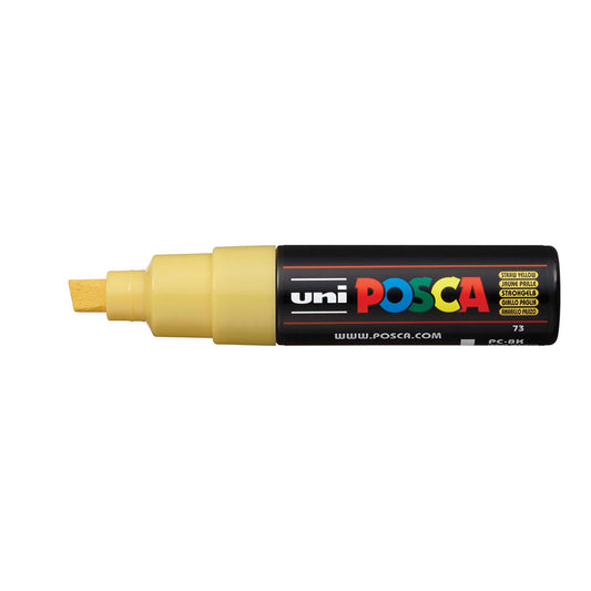 Posca PC-8K Broad Chisel Tip Paint Marker Straw Yellow