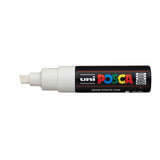 Posca PC-8K Broad Chisel Tip Paint Marker White