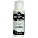 FolkArt Multi-Surface Acrylic 59ml - White Pearl