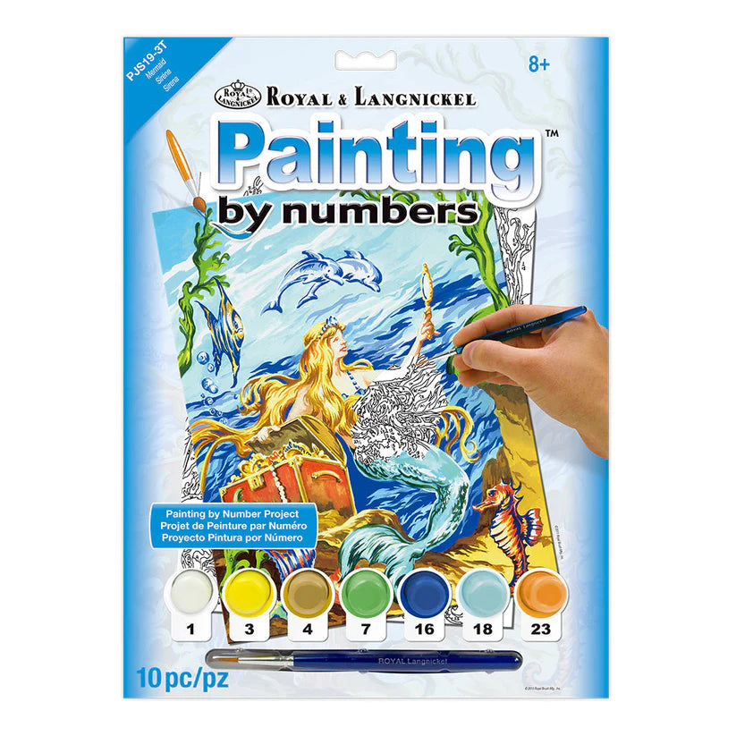 Painting by Numbers Junior Small - Mermaid