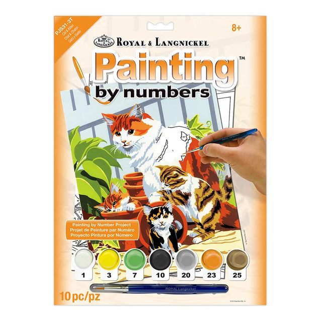 Painting by Numbers Junior - Cat & Kittens
