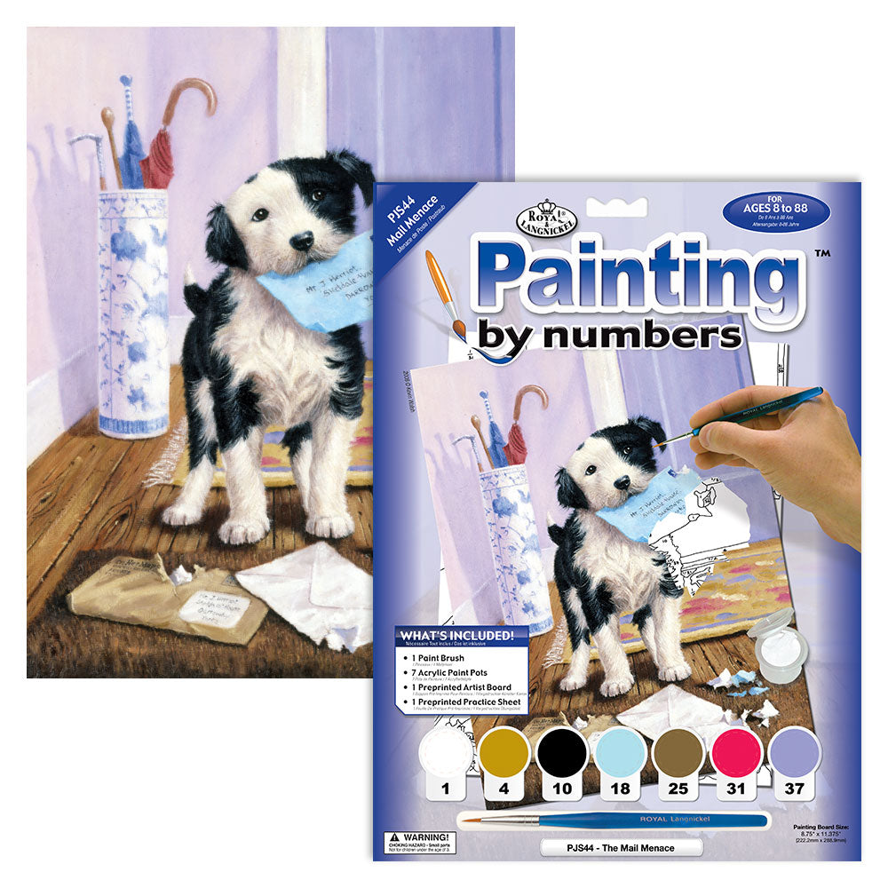 Paint By Numbers Junior Small - The Mail Menace