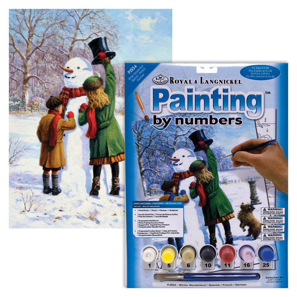 Paint By Numbers Junior - Winter Wonderland
