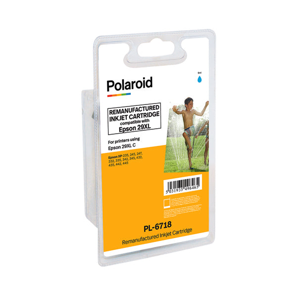 Polaroid Epson 29XL Cyan Inkjet Cartridge T29924012-COMP