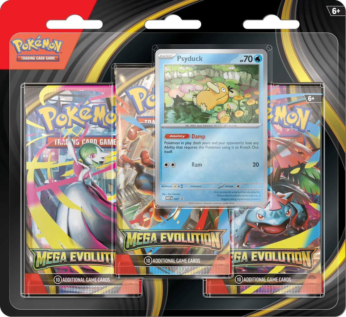 Pokémon Trading Card Game: Mega Evolution (3 Pack)