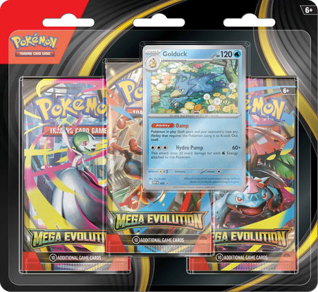 Pokémon Trading Card Game: Mega Evolution (3 Pack)