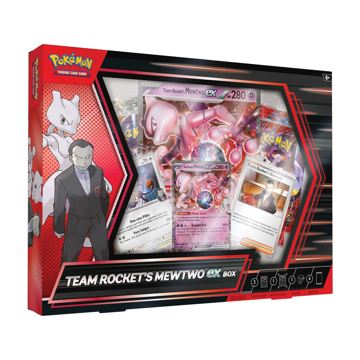 Pokémon TCG: Team Rocket’s Mewtwo ex Box