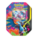 Pokémon trading card game packaging with colorful design and character illustration