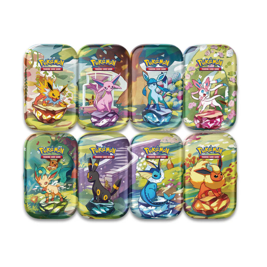 Pokémon Scarlet & Violet Prismatic Evolutions Mini Tin