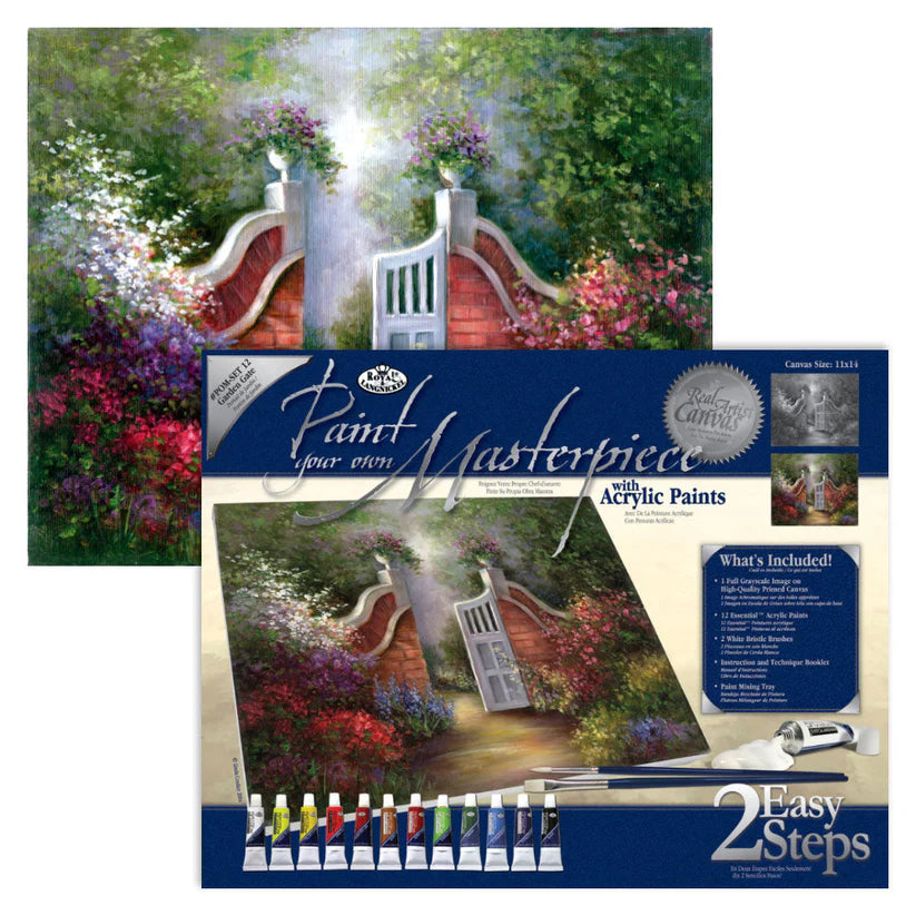Paint Your Own Masterpiece Set - Garden Gate