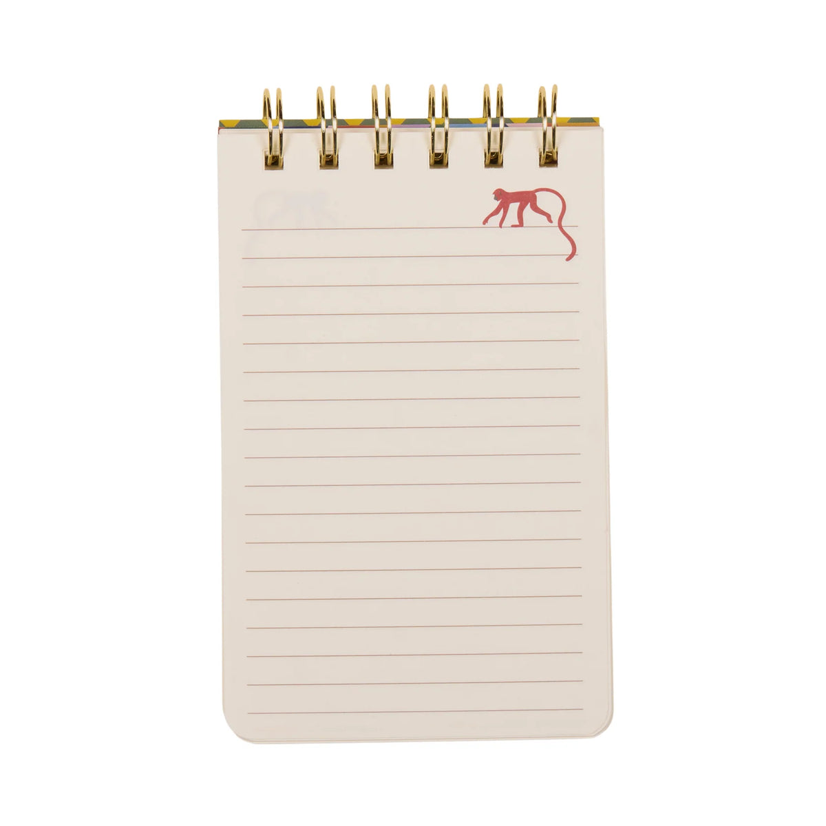 Designworks A Dopo Twin Wire Notepad - Monkey