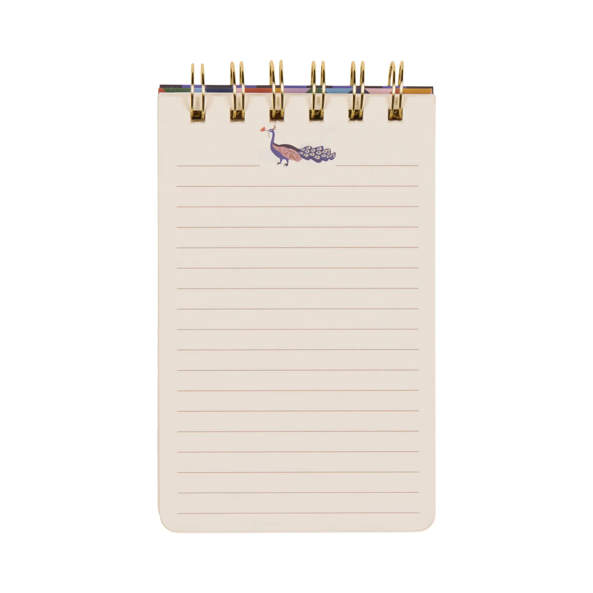 DesignWorks A Dopo Twin Wire Notepad - Peacock
