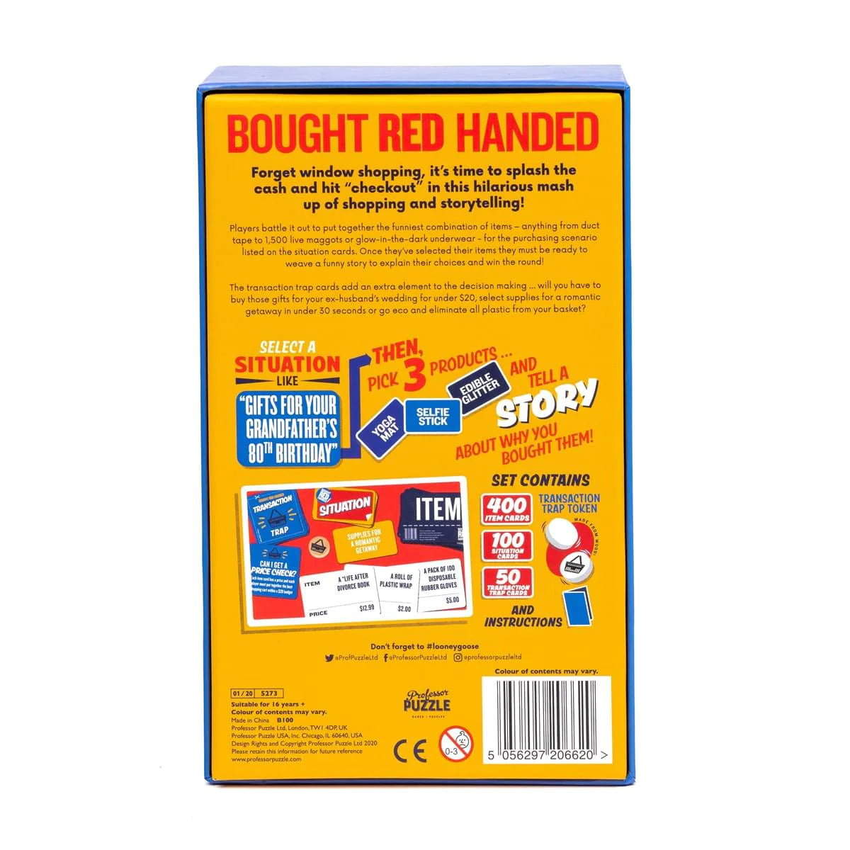 Bought Red Handed Story-Telling Party Game 